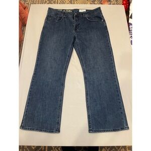 TK AXEL Men's Slim Bootcut Dark Wash‎ Denim Jeans W38 L30